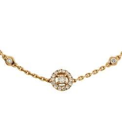 Pre Owned Messika Mini Joy XS Diamond 18K Rose Gold Bracelet