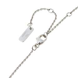 Messika My First Diamond Pave 18K White Gold Pendant Necklace