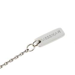 Messika My First Diamond Pave 18K White Gold Pendant Necklace