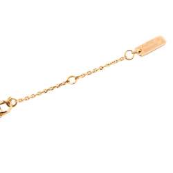 Pre Owned Messika My First Diamond Pave 18K Rose Gold Pendant Necklace