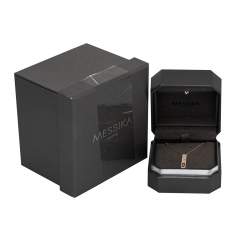 Pre Owned Messika My First Diamond Pave 18K Rose Gold Pendant Necklace