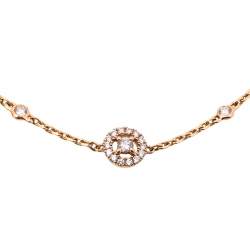 Pre Owned Messika Joy Diamond 18K Rose Gold Bracelet
