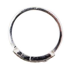 Messika Gigi Hadid Move Addiction Pave Diamond 18K White Gold Ring Size 52