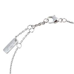 Pre Owned Messika My First Diamond Pave 18K White Gold Bracelet