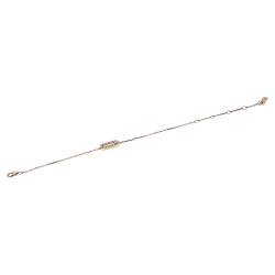 Pre Owned Messika Move Uno Pave Diamond 18K Rose Gold Bracelet