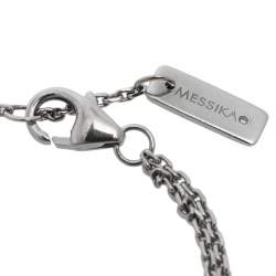 Pre Owned Messika Move Classique Diamond 18K White Gold Bracelet