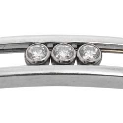 Pre Owned Messika Move Classique Diamond 18K White Gold Bracelet