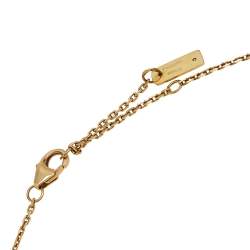 Messika Move Uno Pave Diamonds 18k Yellow Gold Chain Necklace