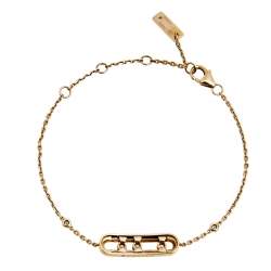 Pre Owned Messika Baby Move Pave Diamond 18K Rose Gold Bracelet
