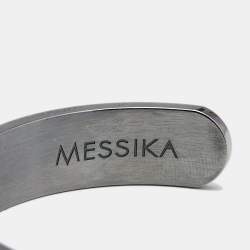Messika Move Diamonds Titanium Open Cuff Bracelet L