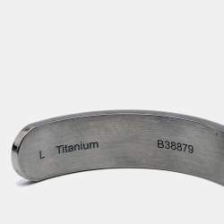 Messika Move Diamonds Titanium Open Cuff Bracelet L