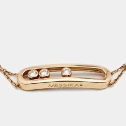 Messika Move Classique Diamonds 18k Rose Gold Bracelet