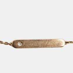 Pre Owned Messika My First Diamond 18k Rose Gold Bracelet