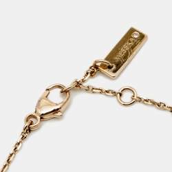 Pre Owned Messika Move Uno Pave Diamond 18K Rose Gold Bracelet