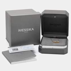 Messika Baby Move Pavé Diamond 18k Yellow Gold Necklace