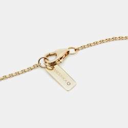 Messika Baby Move Pavé Diamond 18k Yellow Gold Necklace