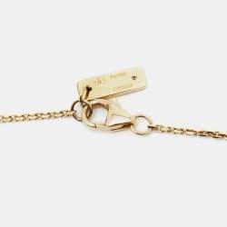 Messika Baby Move Pavé Diamond 18k Yellow Gold Necklace