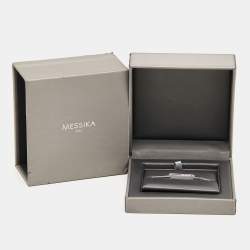 Pre Owned Messika Move Pavé Diamond 18k White Gold Necklace