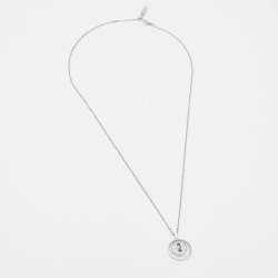 Messika Lucky Move Diamonds 18k White Gold Pendant Necklace