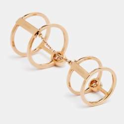 Messika GLAM'AZONE Connecting Diamond 18k Rose Gold Ring Size 54