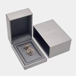 Messika GLAM'AZONE Connecting Diamond 18k Rose Gold Ring Size 54