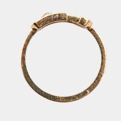 Messika by Gigi Hadid Move Addiction Diamond 18k Rose Gold Ring Size 55