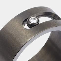 Messika Move Diamond Titanium Ring Size 66