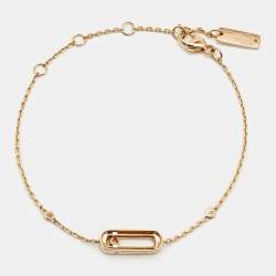 Messika Move Uno Pave Diamond 18k Rose Gold Bracelet
