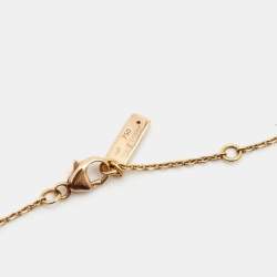 Messika Baby Move Pavé Diamonds 18k Rose Gold Necklace