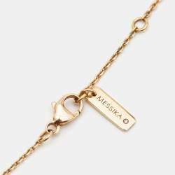 Messika Baby Move Pavé Diamonds 18k Rose Gold Necklace