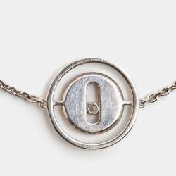 Messika Lucky Move Pave Diamond 18k White Gold Bracelet