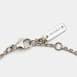 Messika Lucky Move Pave Diamond 18k White Gold Bracelet
