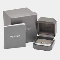 Messika Lucky Move Pave Diamond 18k White Gold Bracelet