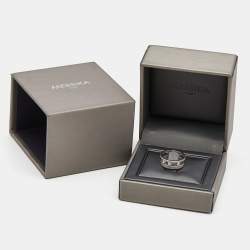 Messika Move Romane Diamonds 18k White Gold Ring Size 53