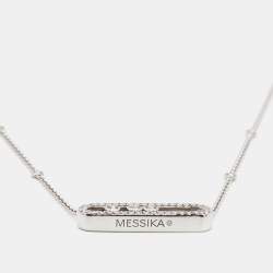 Messika Baby Move Diamond 18k White Gold Necklace