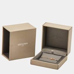 Messika Move Uno Pavé Diamonds 18k Rose Gold Bracelet