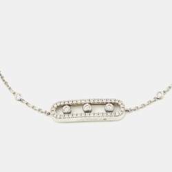 Messika Baby Move Diamonds 18k White Gold Bracelet