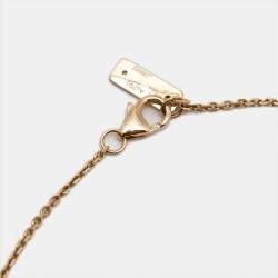 Messika Baby Move Pavé Diamonds 18k Rose Gold Necklace