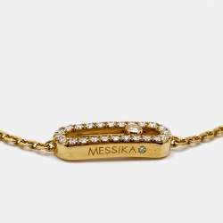 Messika Move Uno Diamonds 18k Yellow Gold Bracelet