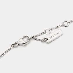 Messika Move Uno Diamonds 18k White Gold Bracelet
