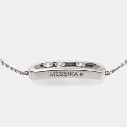 Messika Baby Move Diamond 18k White Gold Bracelet