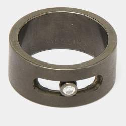 Messika Move Titanium Diamond Ring Size 58