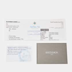 Messika Move Titanium Diamond Ring Size 58