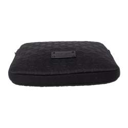 Michael Kors Black Neoprene Zipper iPad Tablet Case