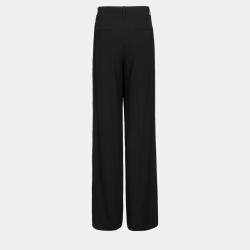 Michael Kors Black Wide-leg Slouch Trousers XS