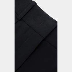 Michael Kors Black Wide-leg Slouch Trousers XS
