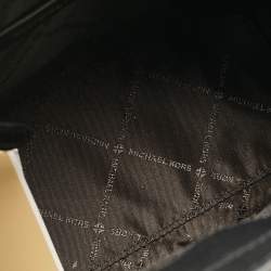 Pre Owned Michael Kors Black Calfhair and Leather Hamilton Tote