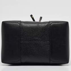 Pre Owned Michael Kors Black Leather Medium Mercer Bucket Bag