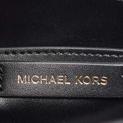 Pre Owned Michael Kors Black Leather Medium Mercer Bucket Bag