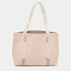 Pre Owned Michael Kors Blush Pink PVC Tote